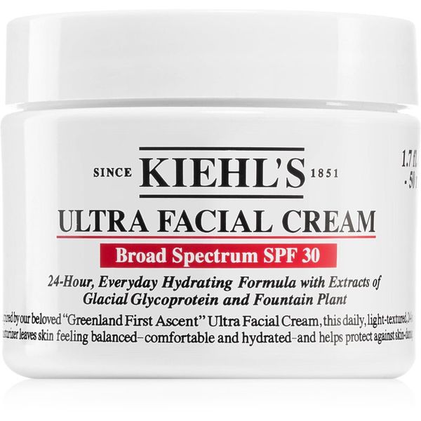 Kiehl's Kiehl's Ultra Facial Cream лек хидратиращ дневен крем SPF 30 50 мл.