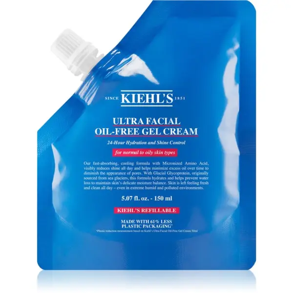 Kiehl's Kiehl's Ultra Facial Oil-Free Gel Cream хидратираща грижа за нормална към мазна кожа náhradní náplň 150 мл.