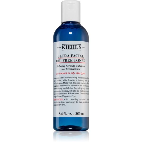 Kiehl's Kiehl's Ultra Facial Oil-Free Toner тоник за лице за нормална към мазна кожа 250 мл.