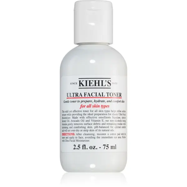 Kiehl's Kiehl's Ultra Facial Toner нежен тоник за лице за всички типове кожа на лицето 75 мл.