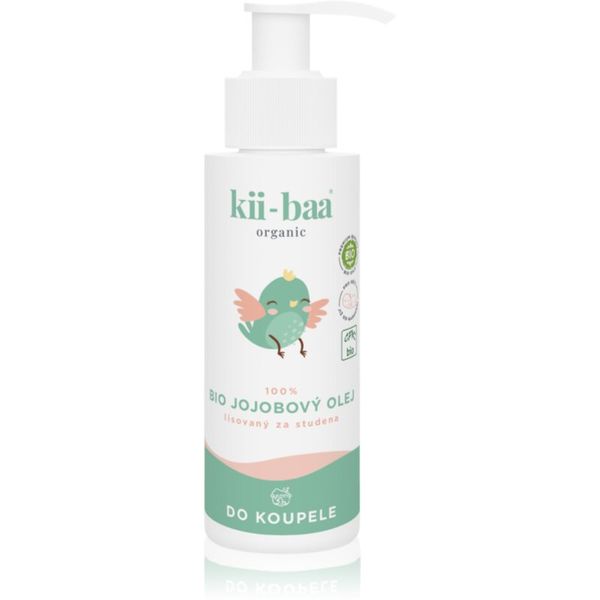 kii-baa® organic kii-baa® organic 100% Bio Oil Jojoba олио за вана за деца от раждането им 100 мл.