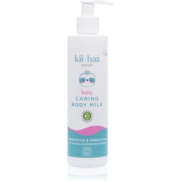 kii-baa® organic kii-baa® organic Baby Caring Body Milk лосион-грижа за тяло с про и пребиотици за деца от раждането им 250 мл.
