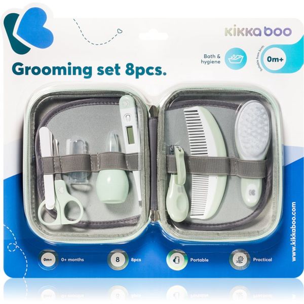 Kikkaboo Kikkaboo Grooming Set комплект за грижа за детето Mint