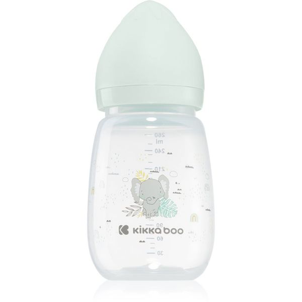 Kikkaboo Kikkaboo Savanna Anti-colic Baby Bottle бебешко шише 3 m+ Mint 260 мл.