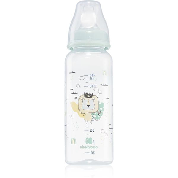 Kikkaboo Kikkaboo Savanna Baby Bottle бебешко шише 3 m+ Mint 240 мл.