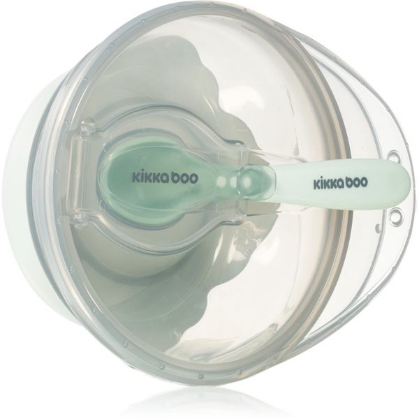 Kikkaboo Kikkaboo Suction Bowl with Spoon купичка с лъжичка с капачка 4 m+ Mint 1 бр.