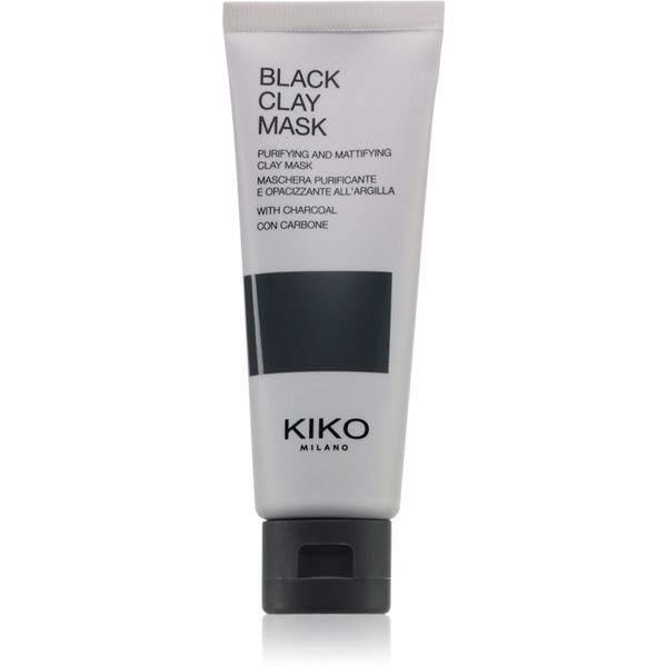 KIKO Milano KIKO Milano Black Clay Mask почистваща маска за лице 50 мл.