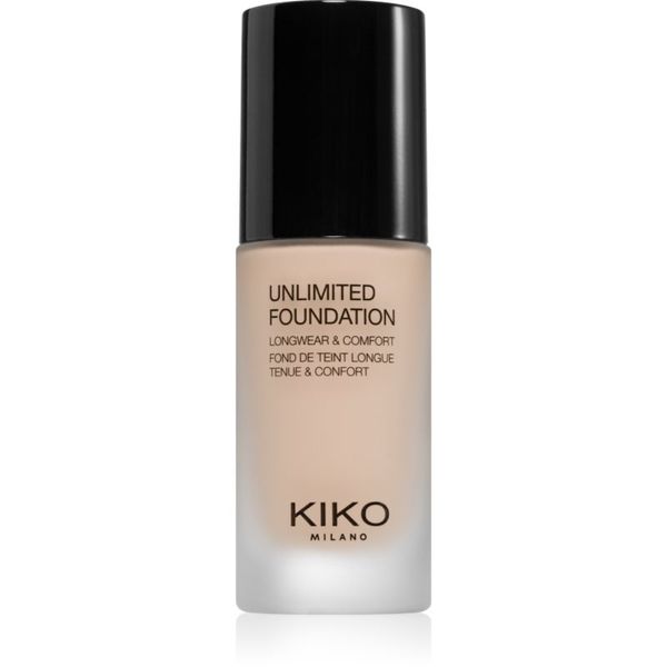 KIKO Milano KIKO Milano Unlimited Foundation дълготраен течен фон дьо тен с матиращ ефект цвят 01 Rose 30 мл.