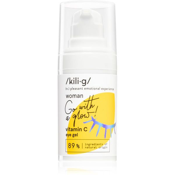 Kilig Kilig Vitamin C освежаващ гел за очи с витамин С 15 мл.