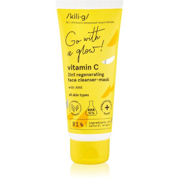Kilig Kilig Vitamin C почистваща маска s AHA 75 мл.