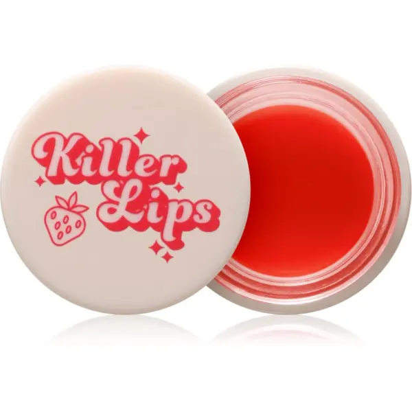 Killer Lips Killer Lips Prep Talk Lip Scrub Strawberry пилинг за устни 16 гр.