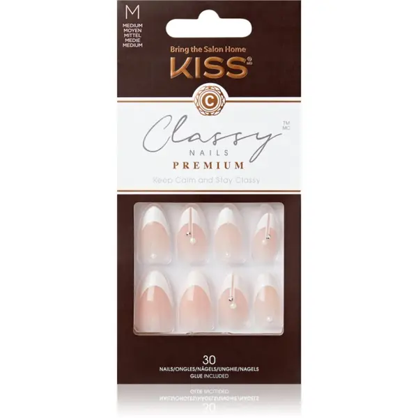 KISS KISS Classy Nails Premium Изкуствени нокти Highlights 30 бр.