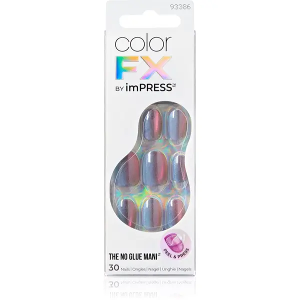 KISS KISS Color FX im Press Изкуствени нокти самозалепващ се Fly Up 30 бр.