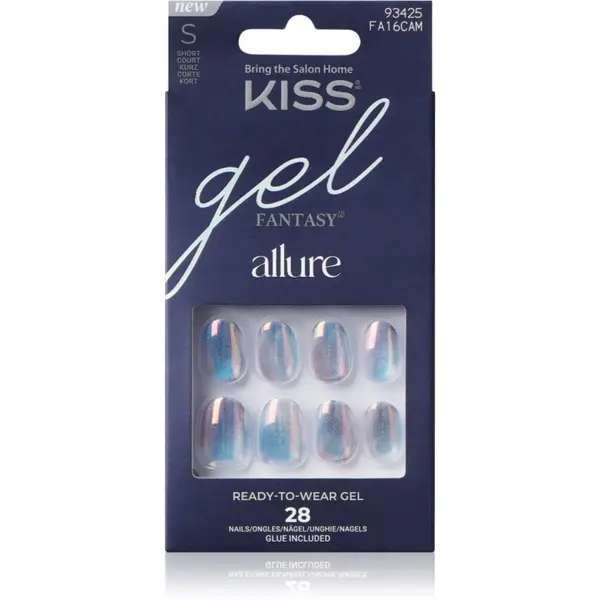 KISS KISS Gel Fantasy Allure Изкуствени нокти 28 бр.