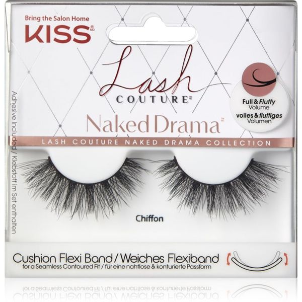 KISS KISS Lash Couture Naked Drama изкуствени мигли Chiffon 2 бр.