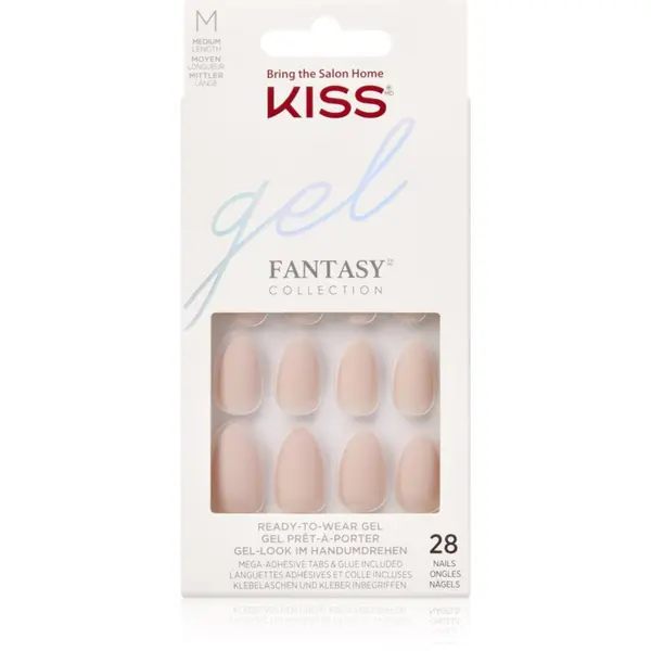 KISS KISS Look So Natural Wait n See Изкуствени нокти 28 бр.