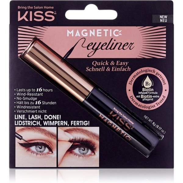 KISS KISS Magnetic Eyeliner Магнитна очна линия с гел 5 гр.