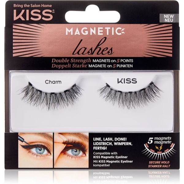 KISS KISS Magnetic Lashes Магнитни мигли 01 Charm 1 чифт