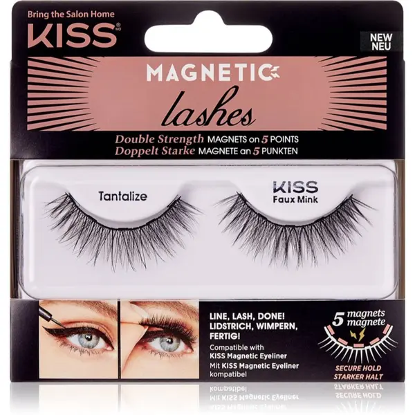 KISS KISS Magnetic Lashes Магнитни мигли 04 Tantalize 1 чифт