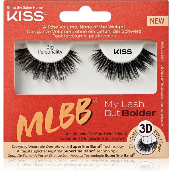 KISS KISS My Lash But Bolder изкуствени мигли Big Personality 1 pair