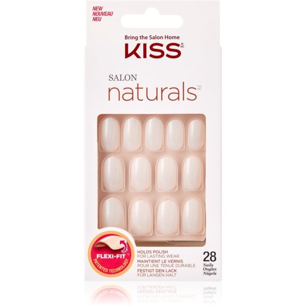 KISS KISS Salon Natural Break Even Изкуствени нокти 28 бр.