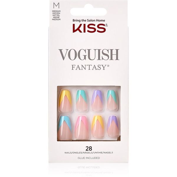 KISS KISS Voguish Fantasy Candies Изкуствени нокти медиум 28 бр.