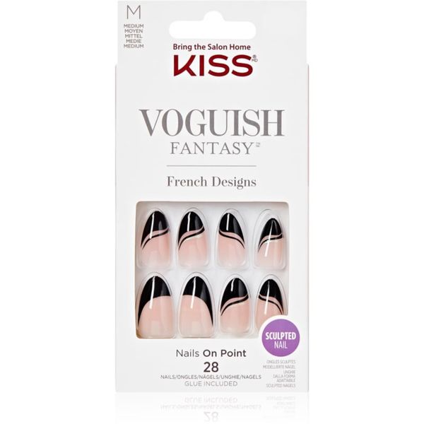 KISS KISS Voguish Fantasy Magnifique Изкуствени нокти медиум 28 бр.