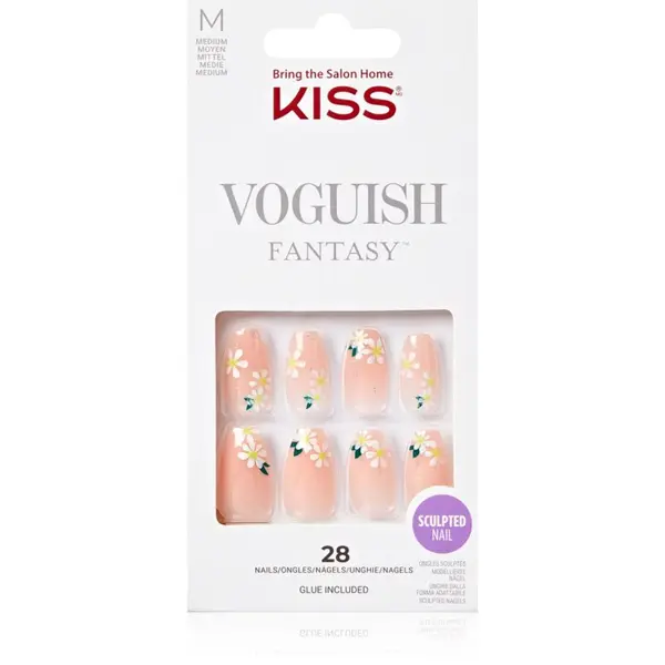 KISS KISS Voguish Fantasy Medium Изкуствени нокти 4 Wheel Drive 28 бр.