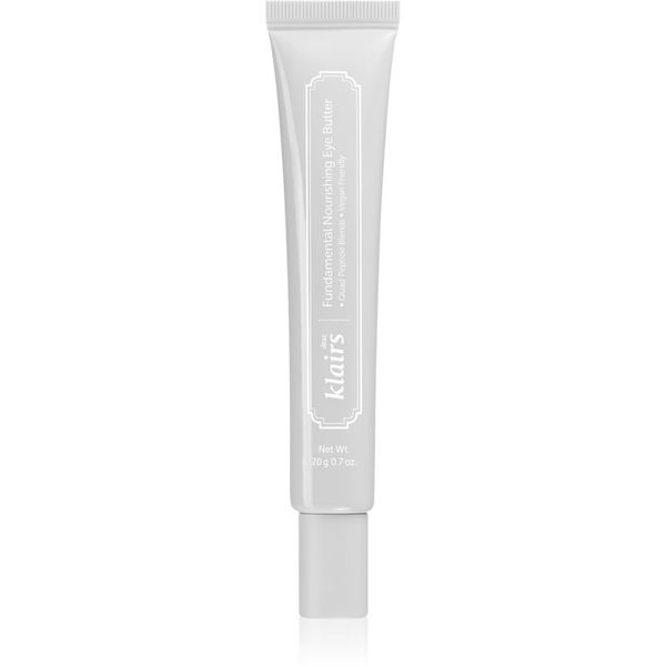 Klairs Klairs Fundamental Nourishing Eye Butter подхранващ крем за околоочния контур 20 гр.