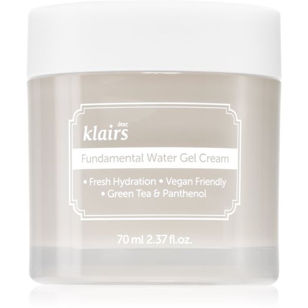 Klairs Klairs Fundamental Water Gel Cream хидратиращ гел-крем за лице 70 мл.
