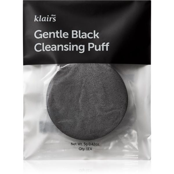 Klairs Klairs Gentle Black Cleansing Puff почистваща гъбичка за лице 1 бр.
