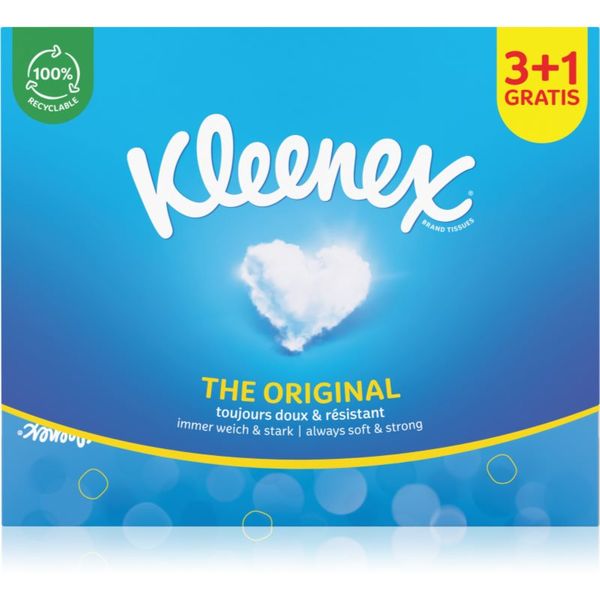Kleenex Kleenex Original Box хартиени кърпички 3+1 72 бр.