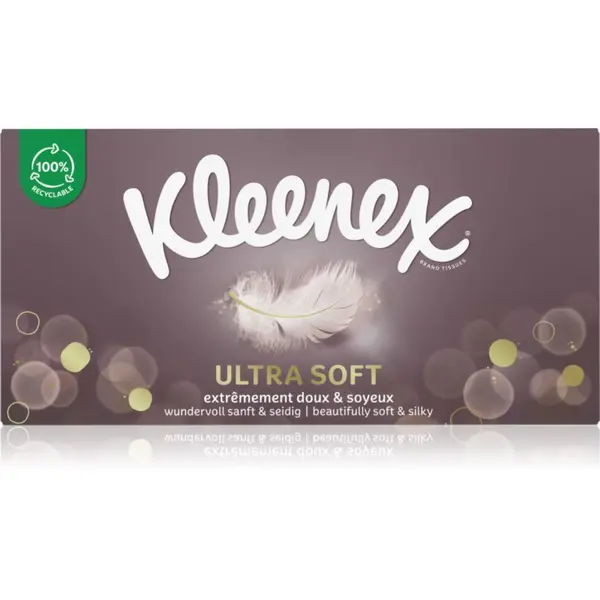 Kleenex Kleenex Ultra Soft Box хартиени кърпички 64 бр.