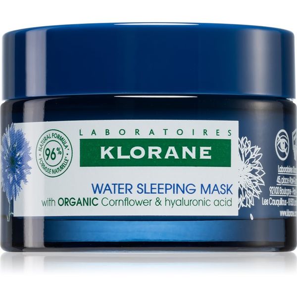 Klorane Klorane Cornflower Organic нощна маска с хиалуронова киселина 50 мл.
