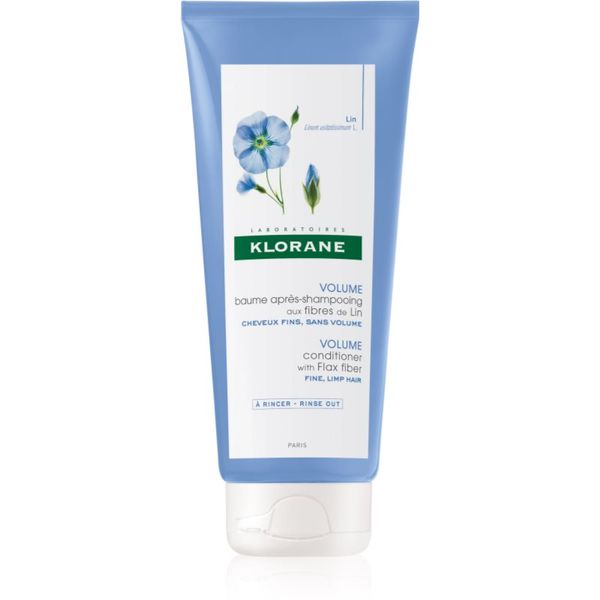 Klorane Klorane Flax Fiber балсам за тънка коса без обем 200 мл.