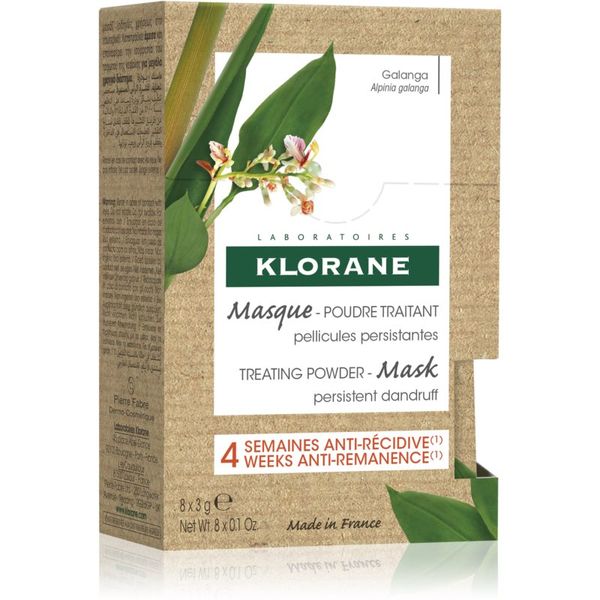 Klorane Klorane Galanga маска за коса против пърхот 8x3 гр.