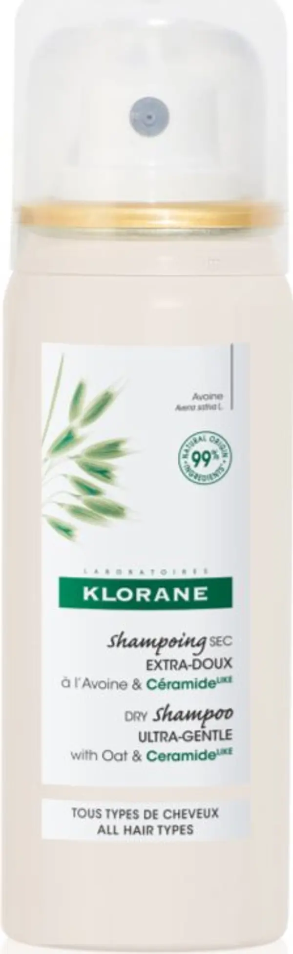 Klorane Klorane Oat нежен сух шампоан с церамиди 50 мл.