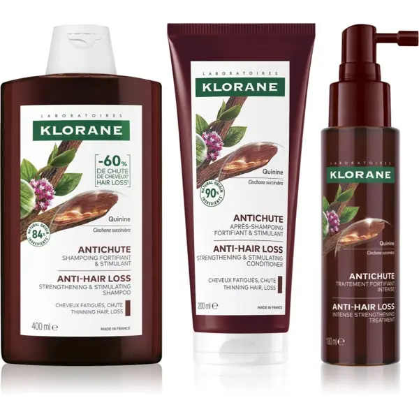 Klorane Klorane Quinine Chinin комплект против косопад