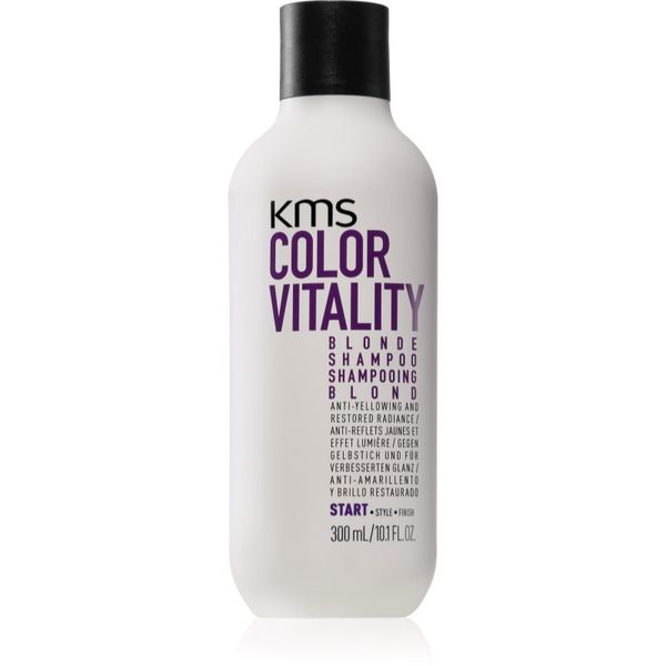 KMS KMS Color Vitality Blonde Shampoo подхранващ шампоан за блонд коса и коса с кичури 300 мл.