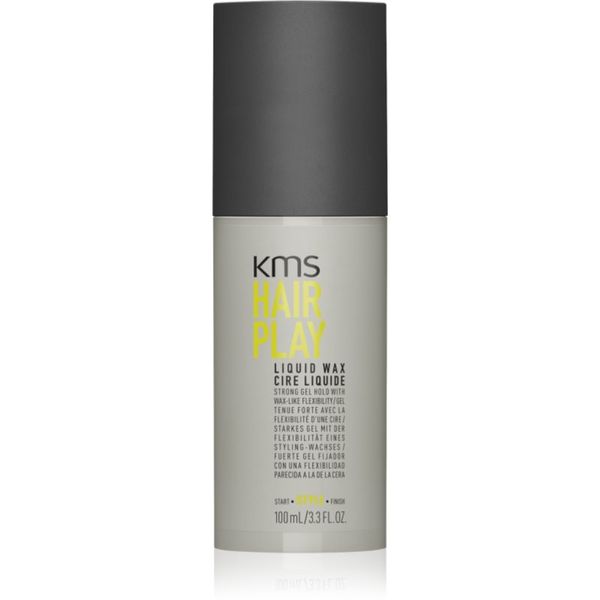KMS KMS Hair Play Liquid Wax восък за коса за фиксиране и оформяне 100 мл.