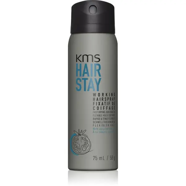 KMS KMS Hair Stay Working Hairspray лак за коса за коса, изложена на високи температури 75 мл.