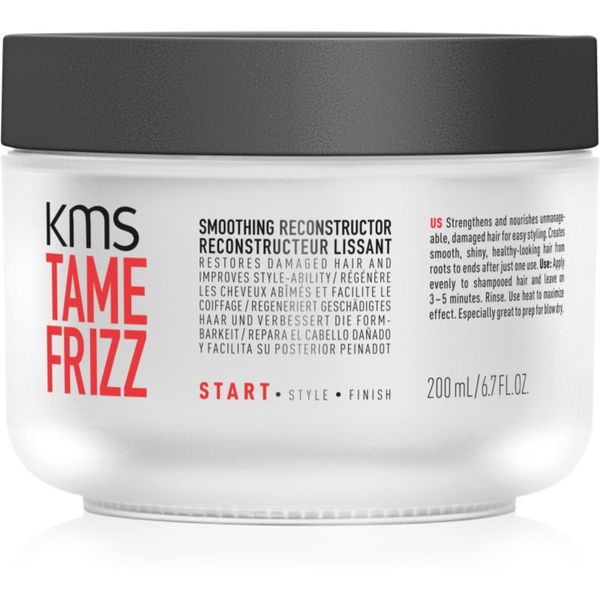 KMS KMS Tame Frizz Smoothing Reconstructor маска за коса за увредена коса 200 мл.