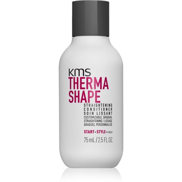KMS KMS Thermashape Straightening Conditioner балсам за изглаждане и подхранване на непокорна коса 75 мл.