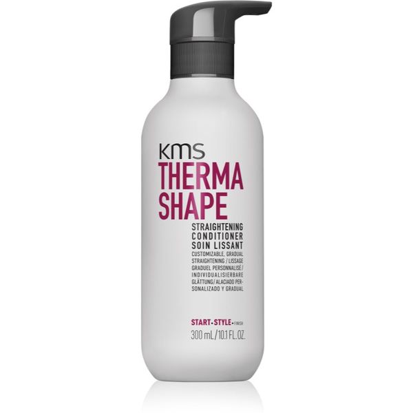 KMS KMS Thermashape Straightening Conditioner дълбоко подхранващ балсам за коса, изложена на високи температури 300 мл.
