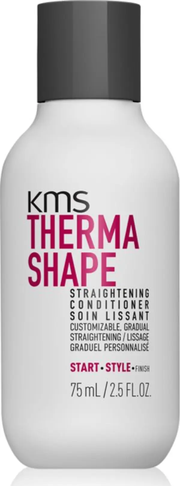 KMS KMS Thermashape Straightening Conditioner дълбоко подхранващ балсам за коса, изложена на високи температури 75 мл.