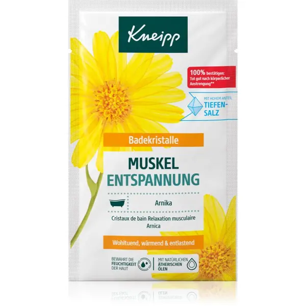 Kneipp Kneipp Muscle Relaxation сол за вана за възстановяване на мускули 60 гр.