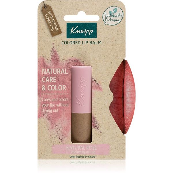 Kneipp Kneipp Natural Care & Color тониращ балсам за устни цвят Natural Rosé 3,5 гр.