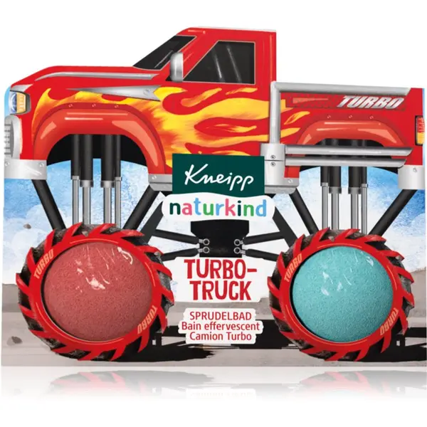Kneipp Kneipp Naturkind Turbo Truck бомбичка за вана за деца 2x50 гр.