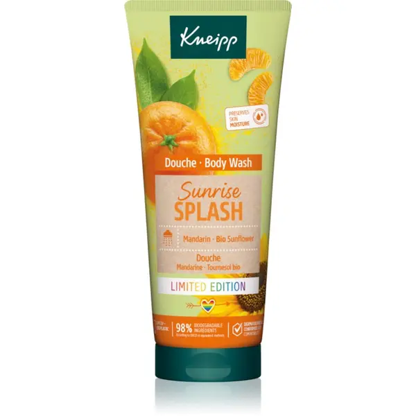 Kneipp Kneipp Sunrise Splash душ гел Mandarin & Bio Sunflower 200 мл.