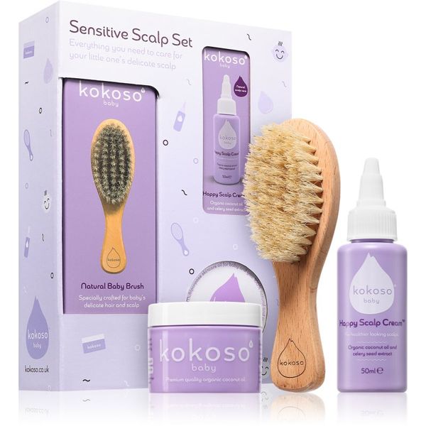Kokoso Baby Kokoso Baby Sensitive Scalp Set комплект (За коса) за деца